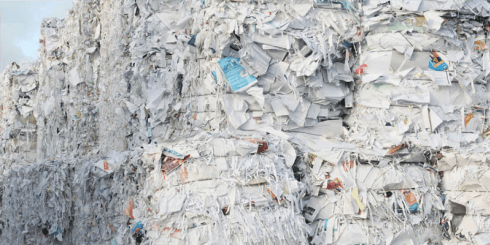 انواع کاغذ های بازیافتی